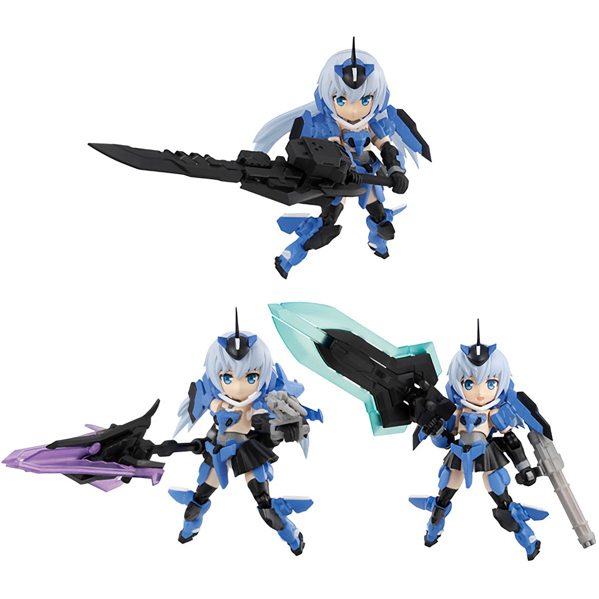 MegaHouse Desktop Army x FRAME ARMS GIRL: KT-116F Stiletto Series Blind Box  Toys