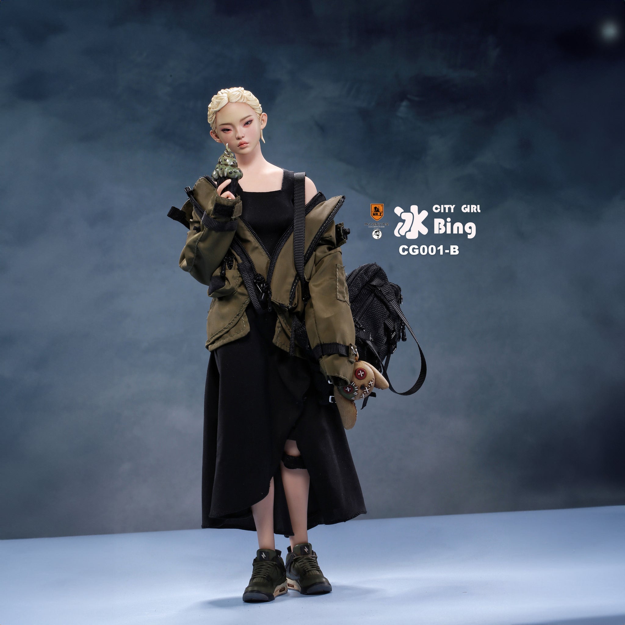 1/6　CITY GIRL　Bing　氷　ドール　フィギュア PRE-ORDER] WeArtDoing City Girl Bing（冰）Collectible Ball Joint