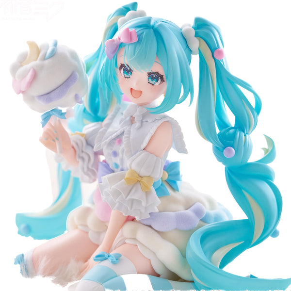 Hatsune Miku melffy figure Cotton Candy (Sugar Cloud) Ver.