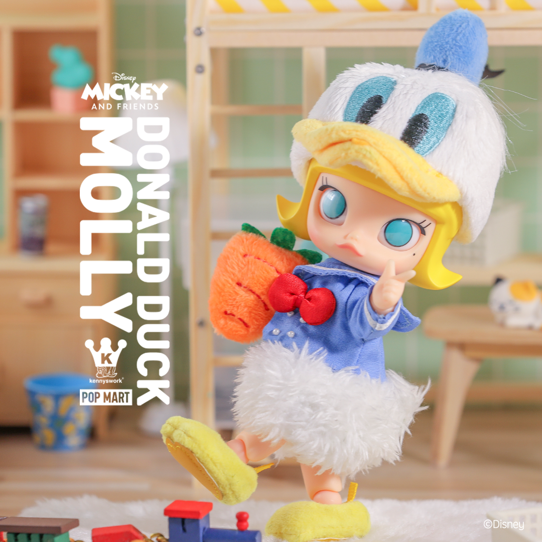 Moko Select Australia POP MART Molly X Disney Donald Duck BJD Moko Select Australia POP MART Molly X Disney Donald Duck BJD