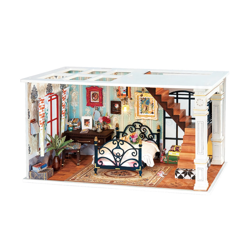 Rolife Mini DIY House iFree Series Loft Stories Miniature Dollhouse